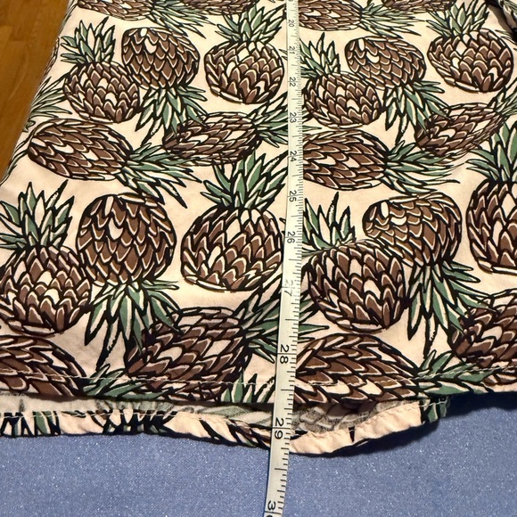 Goodfellow & Co Men's Pineapple Print Shirt - Brown - Picture 3 of 5